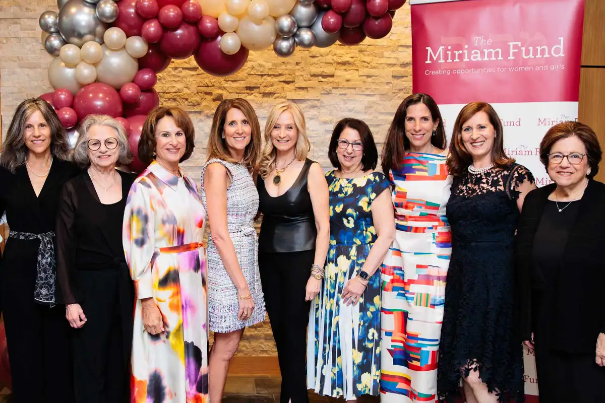 Women at a Miriam Fund event celebrating member accomplishments